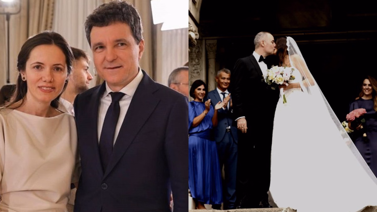 Alexandru Nazare s-a căsătorit cu Maria Mihali. Nicușor Dan și Mirabela Grădinaru, printre invitații de la petrecere